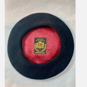 Boinas Elosegui Tolosa Austral Basque Beret Spain Black Wool Impermeabilizada VT